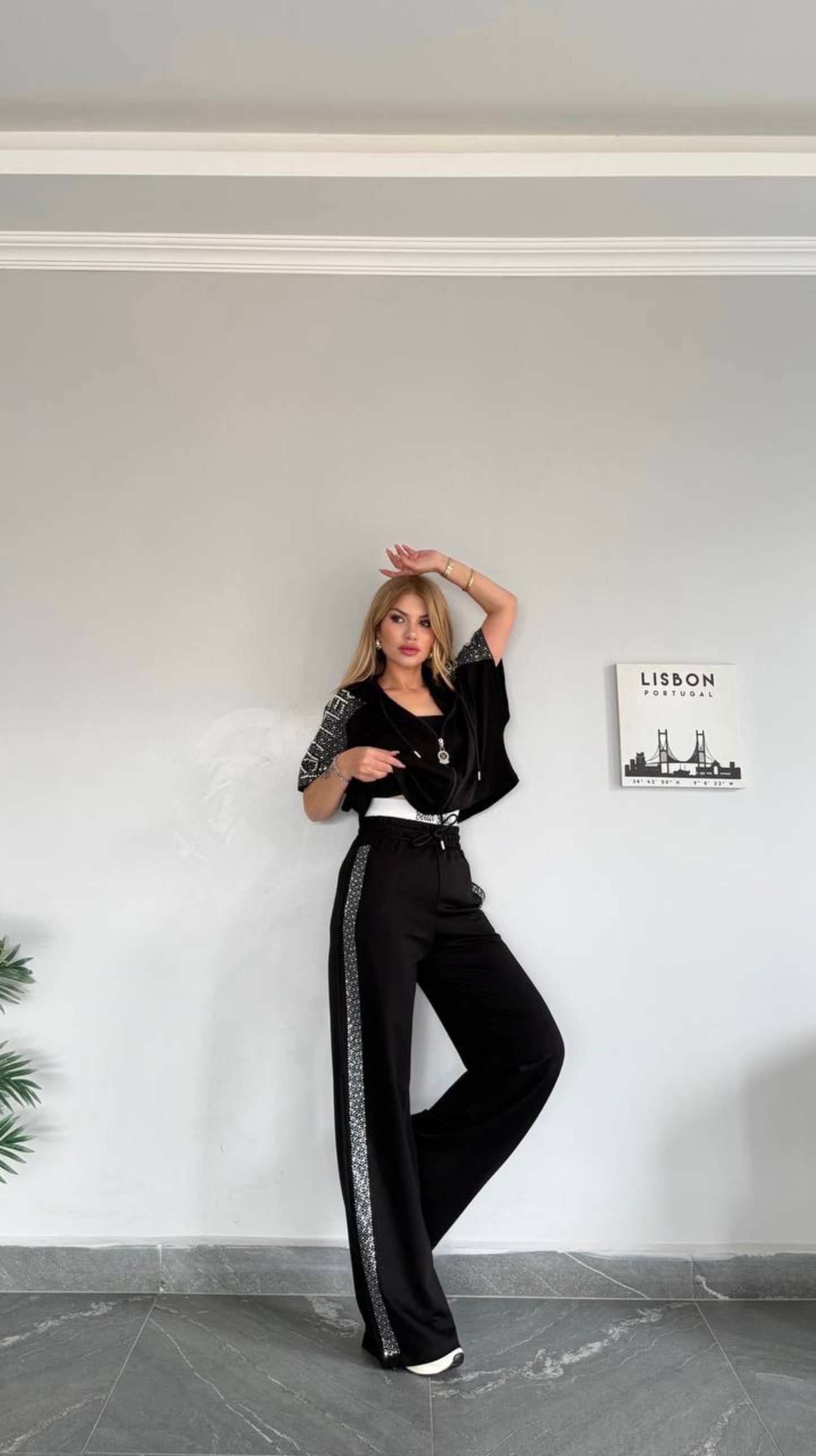 Zip-up casual survêt