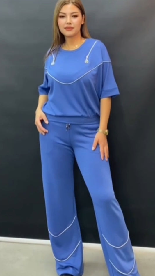 Casual white ropes survêt