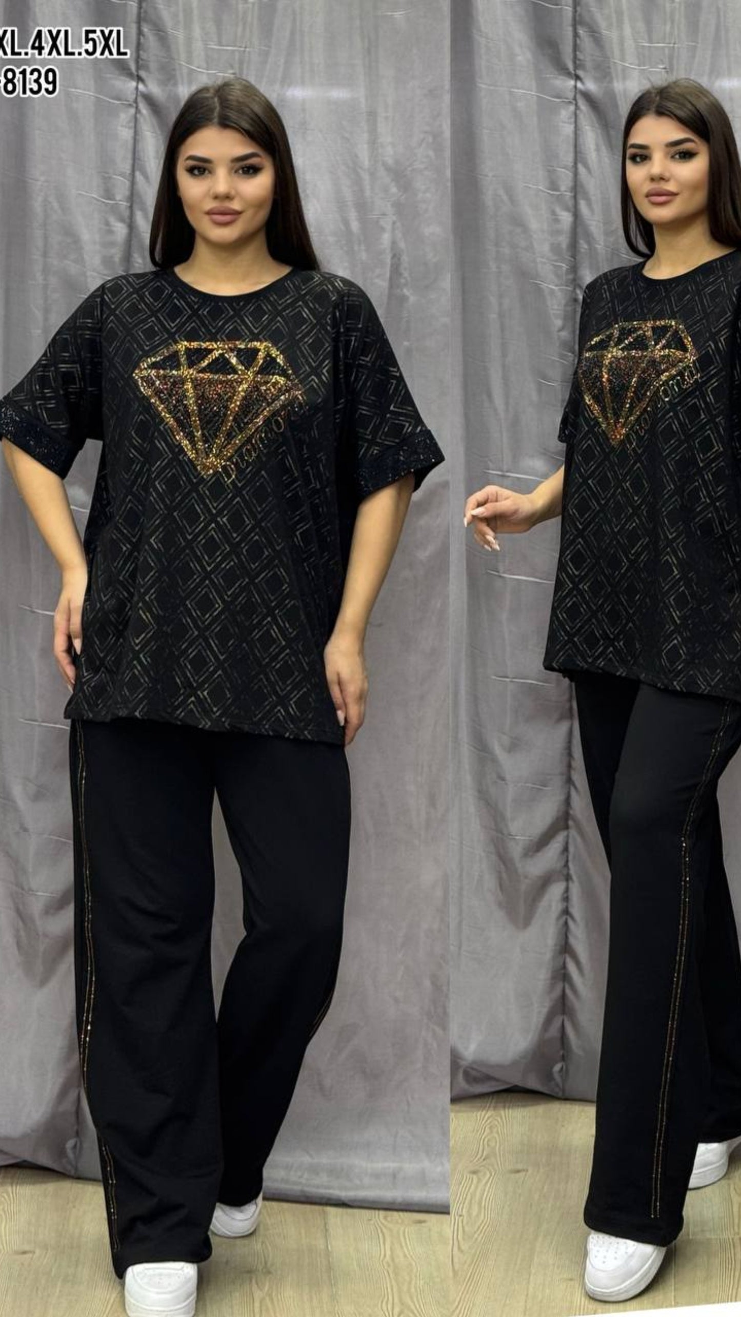 Diamond studded survêt